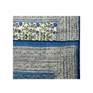 Couverture en coton imprimé à la main de luxe, design Jaipuri, imprimé à la main, design ethnique, pour l'hiver - Product Image 1