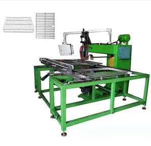 CNC xy table bird cage wire mesh row spot welding machine for cage