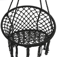 Chaise hamac en coton fait à la main en macramé pour la maison