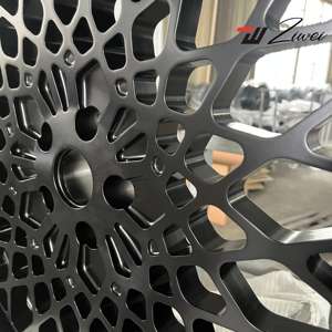 ZW forjado 2 piezas 22 24 26 28 pulgadas personalizado negro H estilo ruedas para RAM 3500 Ford F250 F350 GMC Sierra 2500 Offroad 8x6,5 llantas - Product Image 5