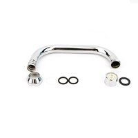 Kit de remplacement de bec pivotant pour robinet de cuisine en acier inoxydable, raccord de mitigeur à montage sur plan