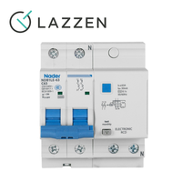 Parafoudre de surtension en cuivre Nader NDB1LE-63, protection 4 pôles AC 120V-240V, disjoncteur différentiel sur rail DIN 6kA