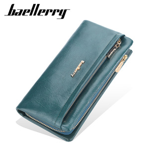 Baellerry Women's <b>Long</b> Wallet Pu Leather Zipper Clutch <b>Bag</b> Multifunctional Fashion Phone <b>Bag</b> Everyday Use - Product Image 5