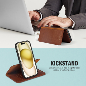 Tái chế Grs Chất liệu Hanman đầy đủ hạt PU Vegan dứa lật ví da điện thoại Bìa trường hợp đối với iPhone 17 16 15 Pro Max trường hợp - Product Image 6