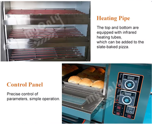 Bếp Gas 4 Bếp Với Lò Nướng/Lò Khí Bánh Lò/Thiết Bị Lò Gas - Product Image 6