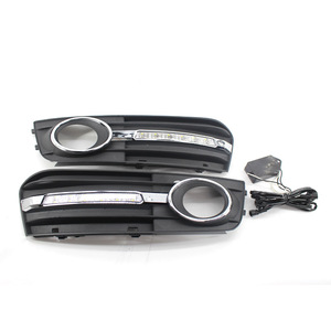 Biseles para Faros Antiniebla LED para Audi A4 A4LB8 2009-2012, Carcasa de ABS, Actualización Retrofit, 12V E037 - Product Image 5