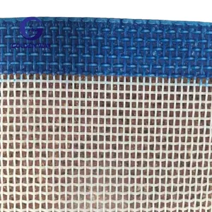 China Leveranciers Gratis Monsters Polyester Blauwe Mesh Transportband Voor Filtratie-Industrie Of Concentraat