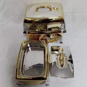 Set 3 Pezzi Contenitori Termici Quadrati da 4.5L, 5.5L, 6.5L in ABS e Acciaio Inossidabile per Alimenti Caldi, Uso Domestico - Product Image 3