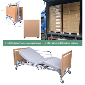 Cama Hospitalaria Eléctrica Tecforcare para Cuidado de Ancianos, Respaldo y Reposapiés Ajustables, Capacidad de 205 kg, Uso Doméstico y Hospitalario, Duración de Vida Útil - Product Image 5