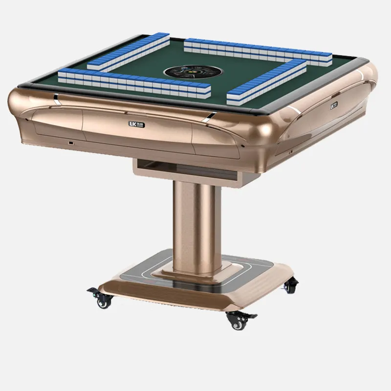 40mm Numbered Tiles Ultra Thin Unfoldable Automatic Mahjong Table with Wheels 1 Year Warranty Chinese Philippine and American Mahjong Style