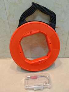 Ruban à poisson en acier avec étui à fort Impact, pour l'extracteur de <span class=keywords><strong>fil</strong></span> électrique ou de Communication, <span class=keywords><strong>50m</strong></span> - Product Image 3