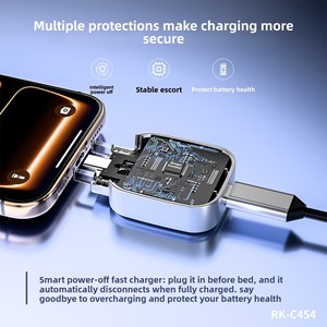 Separador Inteligente de Energía con IA de 120W 0-5A, Carga Rápida, Interfaz Tipo-C para Protector de Carga de Teléfonos Móviles - Product Image 3