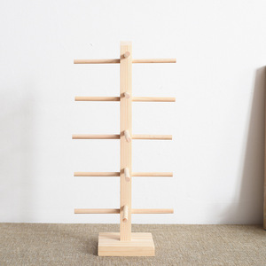 3-8 Pairs Classic Wooden l Sunglasses Display Stands for Retail Store Exhibition Collection Storage <b>Shelves</b> Units - Product Image 4