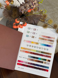 Set Grande di <span class=keywords><strong>Smalti</strong></span> Gel per Unghie, 156 Colori Popolari Quattro Stagioni, Colore Rosso Popolare Americano 2025, per Saloni di Bellezza - Product Image 3