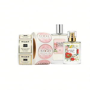 ملصقات عطور فاخرة مخصصة بعلامة تجارية خاصة، ملصقات معدنية لاصقة ذهبية من الألومنيوم لمستحضرات التجميل والشامبو للزجاجات الزجاجية - Product Image 5