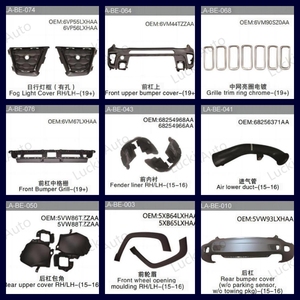 Couverture de pare-chocs arrière LuckinAuto pour pare-chocs arrière jeep <span class=keywords><strong>renegade</strong></span> 2015 2016 2017 2018 OEM - Product Image 4