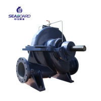 Pompe à eau centrifuge en métal à boîtier fendu horizontal à grand débit 110-10000m3/h pour eau de mer marine Longueur de câble personnalisable