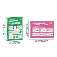 Lot de 6 cahiers de calligraphie magique rainurés pour enfants, personnalisés par l'usine de Yiwu, fournitures scolaires