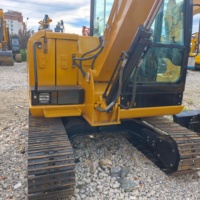Mini-excavatrice sur chenilles d'occasion CAT305.5e2/CAT305.5E de 5,5 tonnes avec moteur de 34,1 kW et godet de 0,22 m³ à vendre - Conforme EPA/CE - Excellent rapport qualité-prix