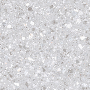 Ánh sáng màu xám cổ terrazzo gạch lát sàn Chất lượng cao 600x600mm tráng men Matte kết thúc mộc mạc thiết kế hiện đại cho nội thất - Product Image 6