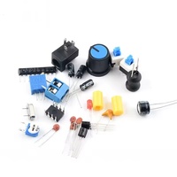 Kit électronique DIY de mesure de la capacité, de l'inductance et de la fréquence - Carte de circuit de test MCU 51 pour la pratique de la soudure