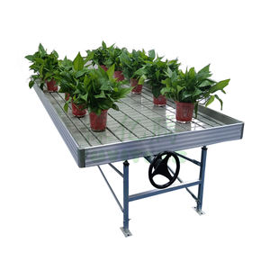 रोलिंग बेंच के साथ 8 फीट बड़ा ग्रीनहाउस हाइड्रोपोनिक बाढ़ टेबल - Product Image 6