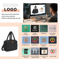 Sac fourre-tout matelassé personnalisé pour femme, grande capacité, élégant, pour le quotidien, sac à bandoulière de voyage