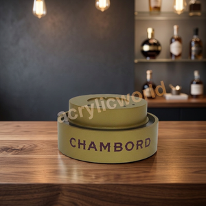 Support de bouteille de vin en acrylique LED simple pour comptoir, présentoir pour spiritueux, vin et liqueurs - Product Image 2