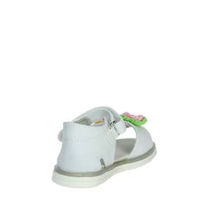 Sandalias Planas Azules para Niñas Asso AG-17322 con Detalle de Flor - Product Image 3