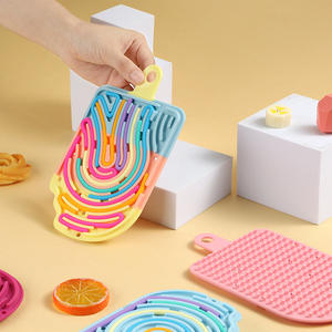 Brinquedo Sensorial de Silicone Dupla Face para Crianças, Quadro de Atividades Calmantes, Brinquedo Educacional para Bebês - Product Image 2