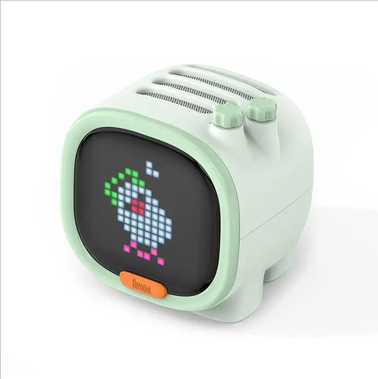 Divoom Tivoo Pixel Art Wireless Elephant Speaker Clock Cute Cartoon Gadgets Desktop Decoration with LED Screen Gift Box