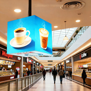 Tùy chỉnh kích thước độ sáng cao p2.91 p3.91 p4.81 Dễ dàng cài đặt trong nhà <span class=keywords><strong>3D</strong></span> LED Magic Cube <span class=keywords><strong>Video</strong></span> màn hình hiển thị cho cửa hàng - Product Image 1