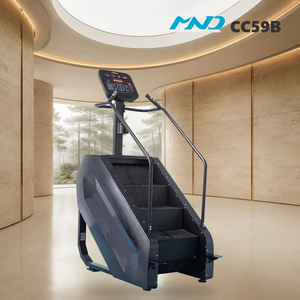Ergonomik Tuşlu Kontrol Merdiven Tırmanma Aleti Spor Salonu Ekipmanı MND Fitness Kardiyo Antrenman Aleti Barcelona Butik Spor Salonu için - Product Image 1