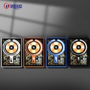 Batería Externa Magnética Transparente de 5000mAh con Carga Rápida PD de 20W, Delgada, para Teléfonos Celulares - Product Image 2