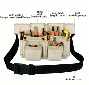 Sac à outils <span class=keywords><strong>Veto</strong></span> Pro Pac avec logo personnalisé, pochette à outils imperméable et résistante avec 15 à 19 poches pour électricien, technicien en climatisation - Product Image 5
