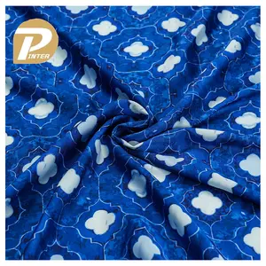 Accept Offer A4 Free Sample Customized Printed Comfortable Silk Satin Fabric with Embroidery