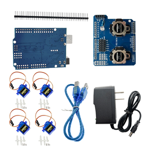 Diy Acrylic Manipulator <strong>Robot</strong> Arm Spare <strong>Parts</strong> Learning Kits Electronic kit - Product Image 4