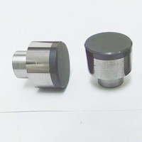Fraises PDC composites en diamant polycristallin 1313 avec insert PCD à broche pour scie à chaîne de carrière de coupe de pierre