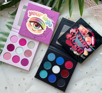 Palette de fards à paupières 15 couleurs, mate, waterproof, vegan, longue tenue, pailletée, palette de fards à paupières à marque privée