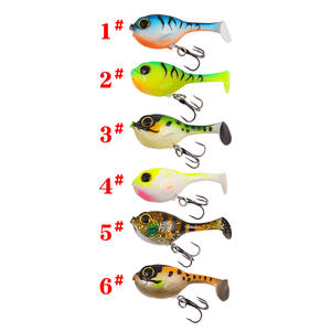 Soft Bait <b>Lure</b> For Mudskippers T Tail 6.2cm 9.5g Bottom Bait <b>Fishing</b> <b>Lure</b> Soft Pufferfish Simulation Water <b>Fishing</b> - Product Image 1