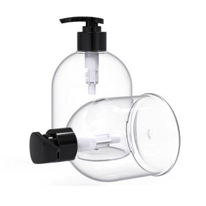 Botella de Plástico PET de 500ml con Bomba Dosificadora para Champú y Desinfectante de Manos, Venta al Por Mayor - Product Image 1