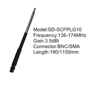 เสาอากาศวิทยุสื่อสารแบบขายส่ง 136-174MHz VHF สำหรับวิทยุพกพา - Product Image 3