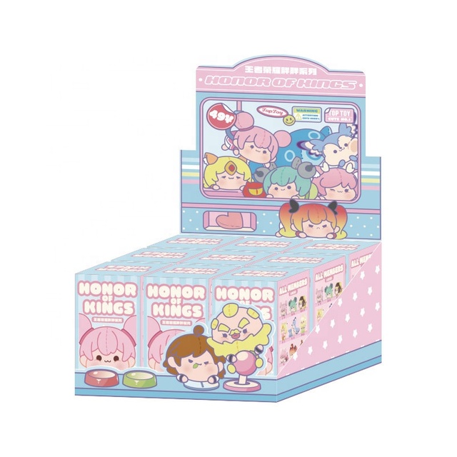 Wholesale Genuine Honor of Kings Chubby Heroes Series Figure Blind Boxes Official Game Peripherals Cute Ornaments and Gifts
