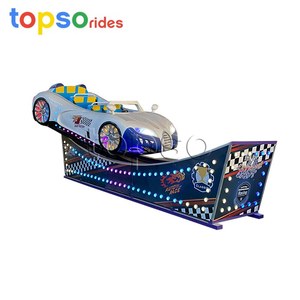 Manège de fête foraine <span class=keywords><strong>Bugatti</strong></span> en fibre de verre et acier, 8 places, Mini Voiture Volante - Product Image 5