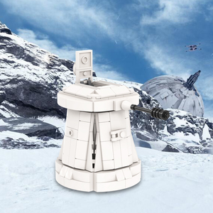 Interstellar Wars MOC Hoth <strong>Turret</strong> Defense Tower Antiaircraft <strong>Gun</strong> Cannon Fort AV-7 Anti-Armor Cannon Umbaran MHC Bricks Kids Toys - Product Image 2