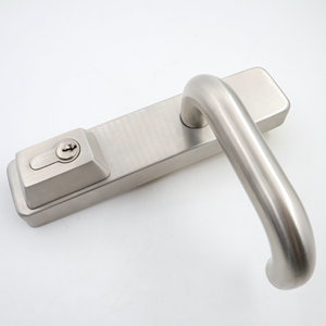 Cerradura de manija de puerta embellecedora de palanca de acero inoxidable 304 Nice Grip con certificado UL CE con llaves para dispositivo de salida de pánico - Product Image 3