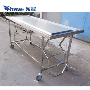 Table d'autopsie en acier inoxydable à prix d'usine pour le <span class=keywords><strong>lavage</strong></span> <span class=keywords><strong>mortuaire</strong></span> et l'embalsamation post-mortem - Product Image 5