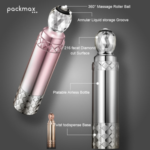 Flacon roll-on de massage en PETG de 30 ml – Contenant vide pour sérum et crème visage avec applicateur roll-on, Fabricant d'emballages cosmétiques - Product Image 3