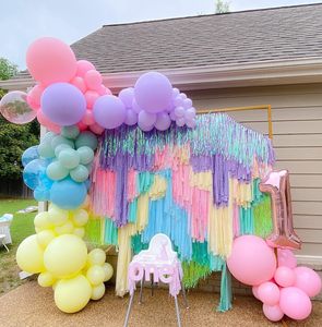 Kit <span class=keywords><strong>de</strong></span> Arco <span class=keywords><strong>de</strong></span> <span class=keywords><strong>Globos</strong></span> <span class=keywords><strong>de</strong></span> Látex en <span class=keywords><strong>Colores</strong></span> Pastel Rosa y Amarillo Macaron <span class=keywords><strong>con</strong></span> Estrella Explosiva en Degradado <span class=keywords><strong>para</strong></span> Decoración <span class=keywords><strong>de</strong></span> Fiestas <span class=keywords><strong>de</strong></span> <span class=keywords><strong>Cumpleaños</strong></span>, Bodas y Pascua - Product Image 6