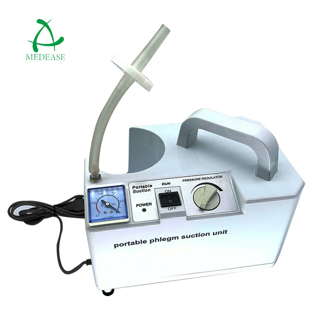MEDEASE Medical Supplies Portable Phlegm Aspirator Sputum Suction Machine Model ME-6A1 Electric 15L/min TUV Certified Device